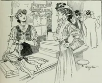 An illustration from Caricature; wit and humor of a nation in picture, song and story (1911)