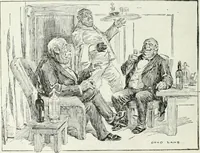 An illustration from Caricature; wit and humor of a nation in picture, song and story (1911)