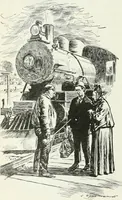 An illustration from Caricature; wit and humor of a nation in picture, song and story (1911)