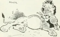 An illustration from Caricature; wit and humor of a nation in picture, song and story (1911)