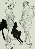 An illustration from Caricature; wit and humor of a nation in picture, song and story (1911)
