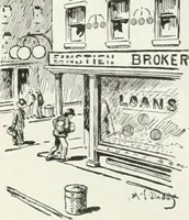 An illustration from Caricature; wit and humor of a nation in picture, song and story (1911)