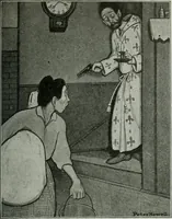 An illustration from Caricature; wit and humor of a nation in picture, song and story (1911)