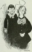 An illustration from Caricature; wit and humor of a nation in picture, song and story (1911)