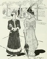 An illustration from Caricature; wit and humor of a nation in picture, song and story (1911)