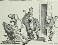 An illustration from Caricature; wit and humor of a nation in picture, song and story (1911)