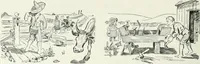 An illustration from Caricature; wit and humor of a nation in picture, song and story (1911)