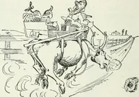 An illustration from Caricature; wit and humor of a nation in picture, song and story (1911)