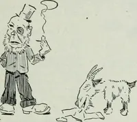 An illustration from Caricature; wit and humor of a nation in picture, song and story (1911)