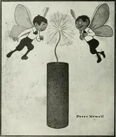 An illustration from Caricature; wit and humor of a nation in picture, song and story (1911)