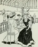 An illustration from Caricature; wit and humor of a nation in picture, song and story (1911)