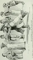 An illustration from Caricature; wit and humor of a nation in picture, song and story (1911)