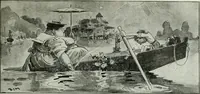 An illustration from Caricature; wit and humor of a nation in picture, song and story (1911)