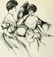 An illustration from Caricature; wit and humor of a nation in picture, song and story (1911)