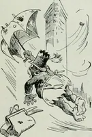An illustration from Caricature; wit and humor of a nation in picture, song and story (1911)