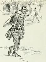 An illustration from Caricature; wit and humor of a nation in picture, song and story (1911)