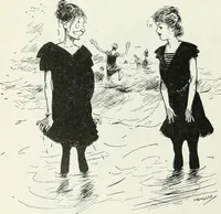 An illustration from Caricature; wit and humor of a nation in picture, song and story (1911)
