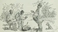 An illustration from Caricature; wit and humor of a nation in picture, song and story (1911)
