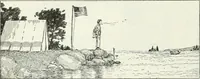 An illustration from Caricature; wit and humor of a nation in picture, song and story (1911)