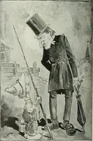 An illustration from Caricature; wit and humor of a nation in picture, song and story (1911)
