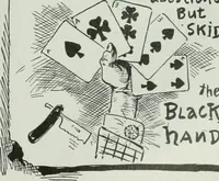 An illustration from Caricature; wit and humor of a nation in picture, song and story (1911)