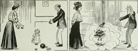 An illustration from Caricature; wit and humor of a nation in picture, song and story (1911)