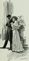 An illustration from Caricature; wit and humor of a nation in picture, song and story (1911)
