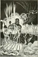 An illustration from Caricature; wit and humor of a nation in picture, song and story (1911)