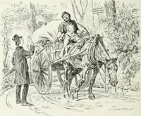 An illustration from Caricature; wit and humor of a nation in picture, song and story (1911)