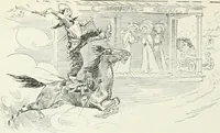 An illustration from Caricature; wit and humor of a nation in picture, song and story (1911)