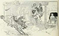 An illustration from Caricature; wit and humor of a nation in picture, song and story (1911)