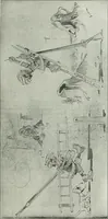 An illustration from Caricature; wit and humor of a nation in picture, song and story (1911)