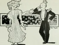 An illustration from Caricature; wit and humor of a nation in picture, song and story (1911)