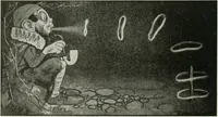 An illustration from Caricature; wit and humor of a nation in picture, song and story (1911)