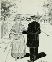 An illustration from Caricature; wit and humor of a nation in picture, song and story (1911)