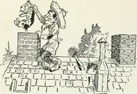 An illustration from Caricature; wit and humor of a nation in picture, song and story (1911)