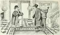 An illustration from Caricature; wit and humor of a nation in picture, song and story (1911)
