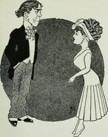 An illustration from Caricature; wit and humor of a nation in picture, song and story (1911)
