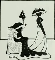 An illustration from Caricature; wit and humor of a nation in picture, song and story (1911)
