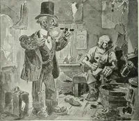 An illustration from Caricature; wit and humor of a nation in picture, song and story (1911)