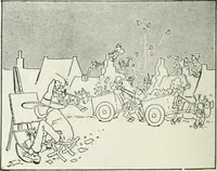 An illustration from Caricature; wit and humor of a nation in picture, song and story (1911)