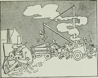 An illustration from Caricature; wit and humor of a nation in picture, song and story (1911)
