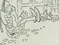 An illustration from Caricature; wit and humor of a nation in picture, song and story (1911)