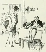 An illustration from Caricature; wit and humor of a nation in picture, song and story (1911)