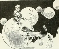 An illustration from Caricature; wit and humor of a nation in picture, song and story (1911)