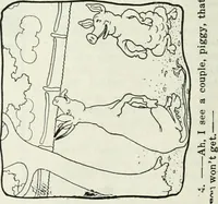 An illustration from Caricature; wit and humor of a nation in picture, song and story (1911)