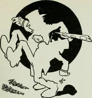 An illustration from Caricature; wit and humor of a nation in picture, song and story (1911)