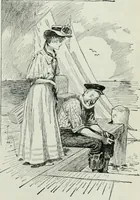 An illustration from Caricature; wit and humor of a nation in picture, song and story (1911)