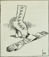 An illustration from Caricature; wit and humor of a nation in picture, song and story (1911)