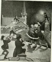 An illustration from Caricature; wit and humor of a nation in picture, song and story (1911)